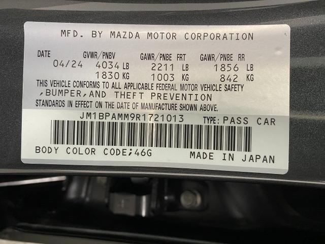 2024 Mazda3 Hatchback Vehicle Photo in Appleton, WI 54913