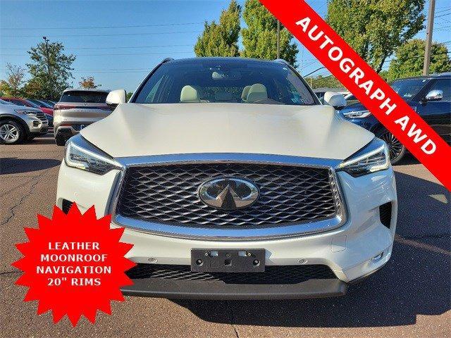 Certified 2021 INFINITI QX50 Autograph with VIN 3PCAJ5DB9MF121286 for sale in Willow Grove, PA