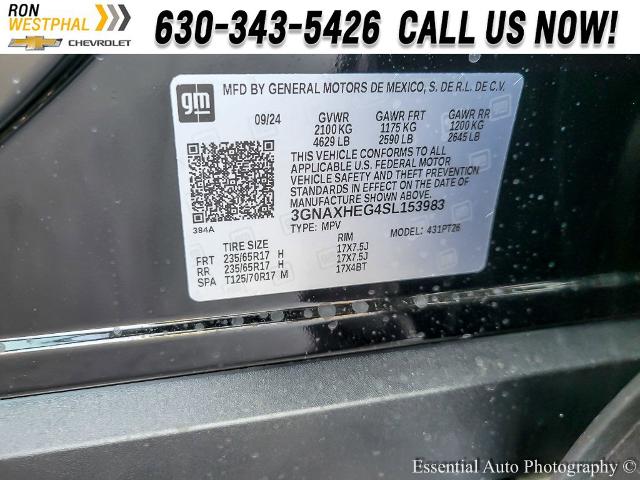 2025 Chevrolet Equinox Vehicle Photo in AURORA, IL 60503-9326