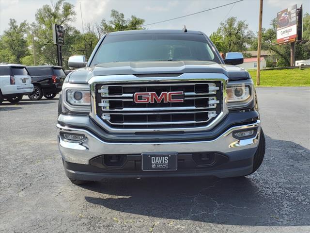 Used 2018 GMC Sierra 1500 SLT with VIN 3GTU2NEC1JG331534 for sale in Harrison, AR