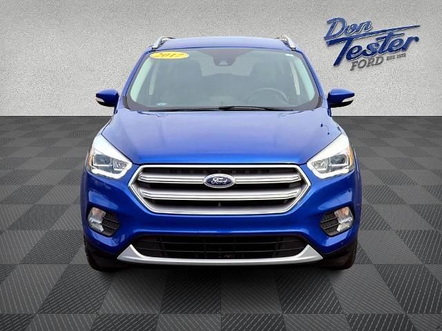 Used 2017 Ford Escape Titanium with VIN 1FMCU0JD0HUE15256 for sale in Norwalk, OH