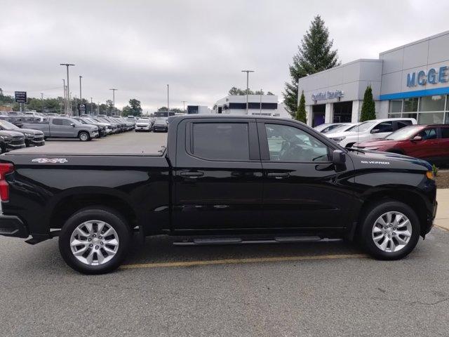 Used 2021 Chevrolet Silverado 1500 Custom with VIN 3GCPYBEK0MG234539 for sale in Raynham, MA