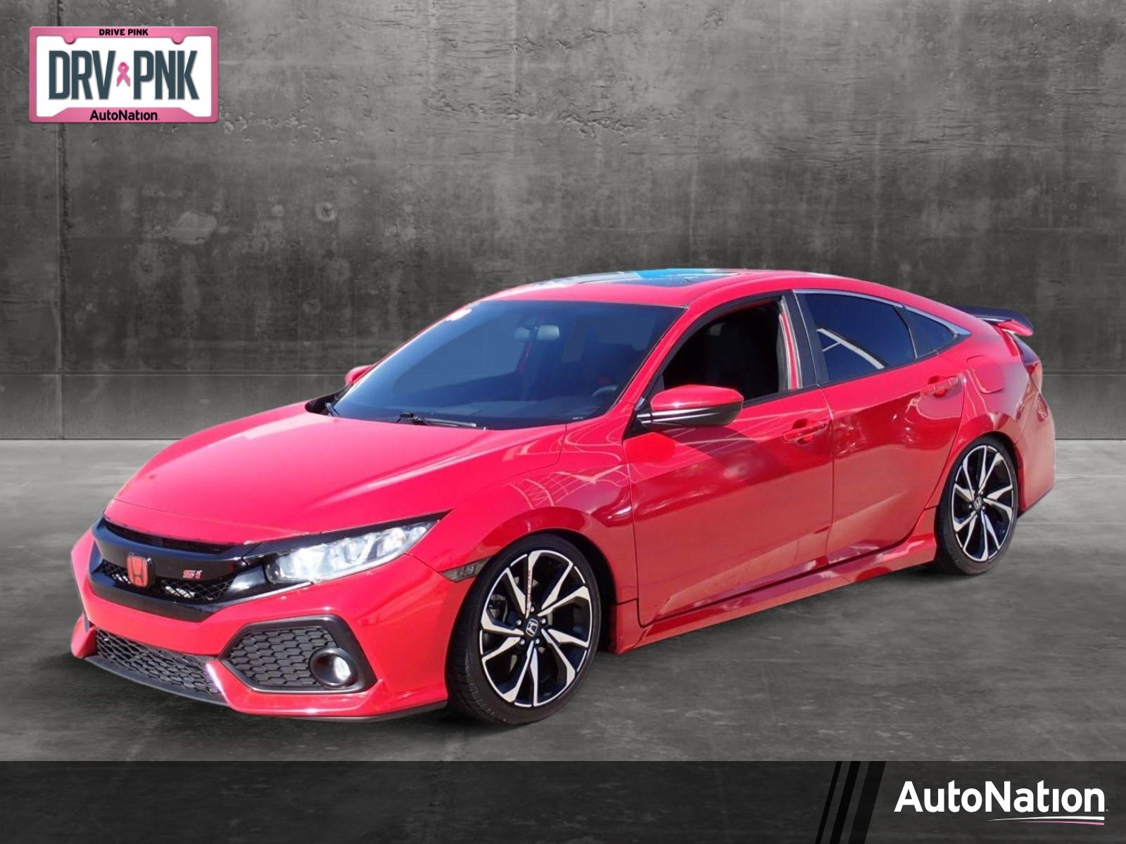 2018 Honda Civic Si Sedan Vehicle Photo in DENVER, CO 80221-3610