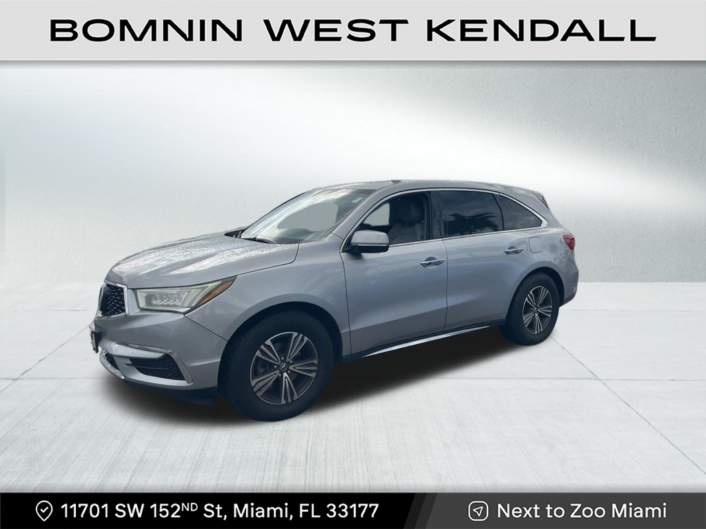 Used 2017 Acura MDX Base with VIN 5FRYD4H35HB005073 for sale in Miami, FL