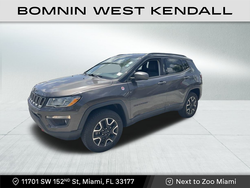 Used 2020 Jeep Compass Trailhawk with VIN 3C4NJDDB2LT111534 for sale in Miami, FL