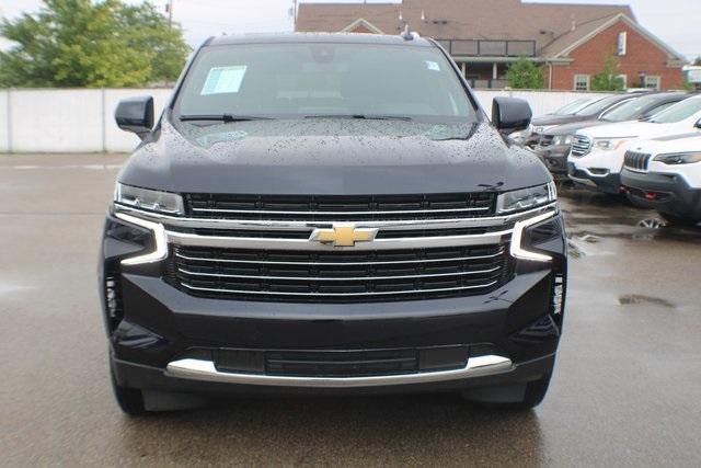 Certified 2021 Chevrolet Tahoe LT with VIN 1GNSKNKD5MR417896 for sale in Vandalia, OH