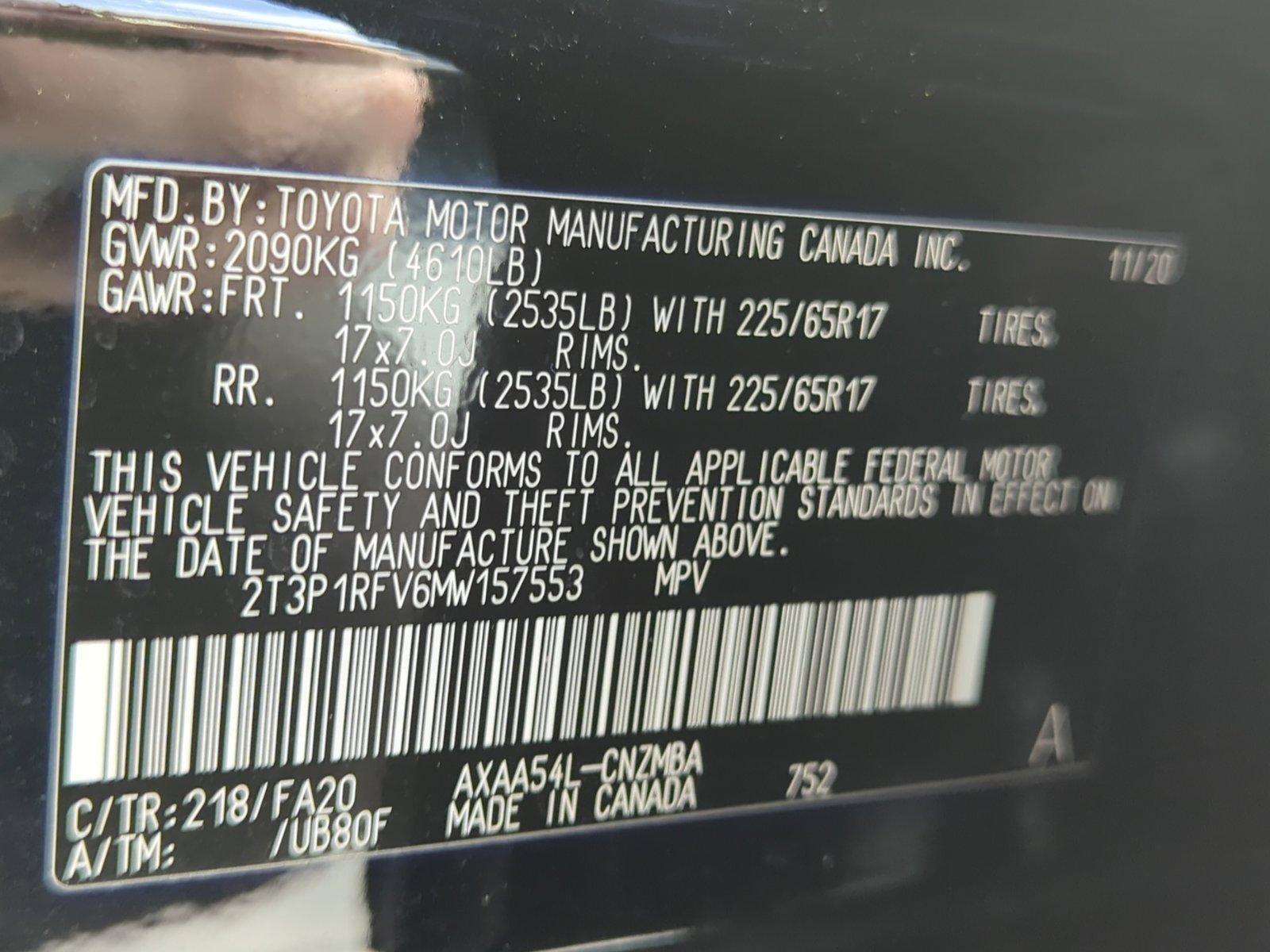 2021 Toyota RAV4 Vehicle Photo in Ft. Myers, FL 33907