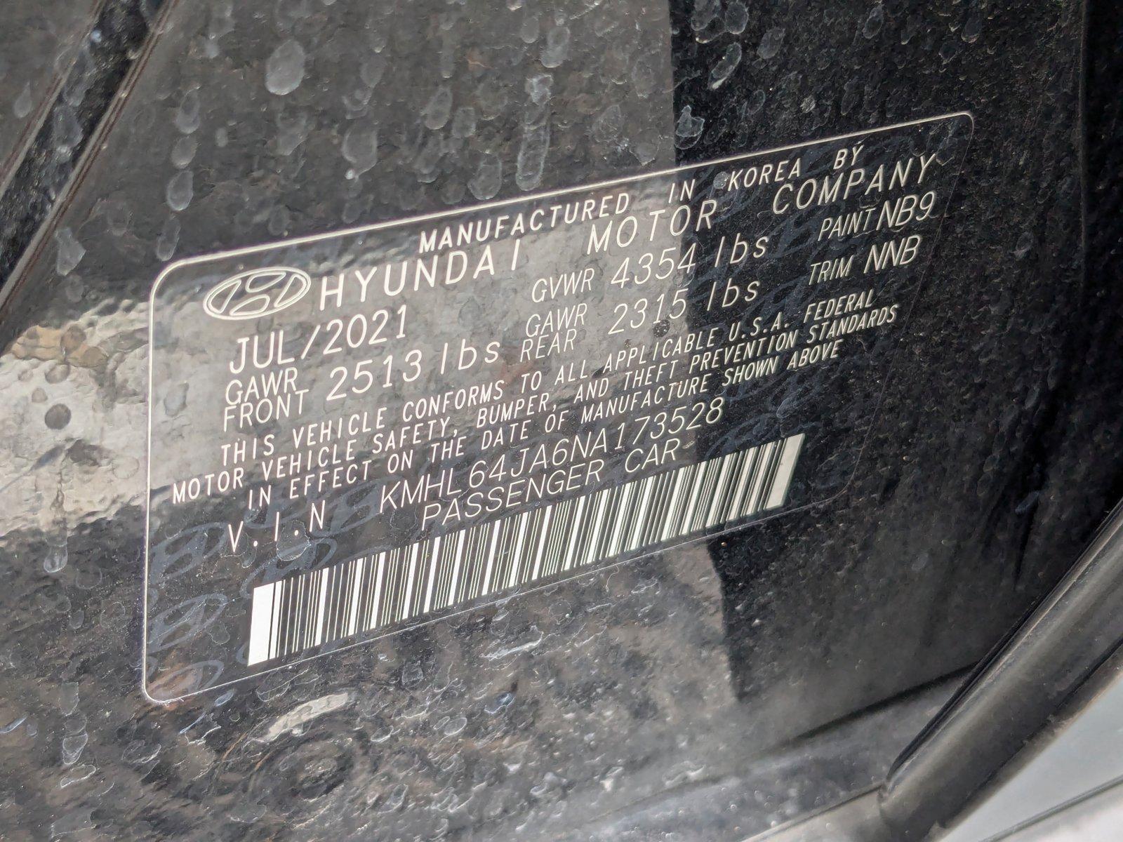 2022 Hyundai SONATA Vehicle Photo in Clearwater, FL 33764