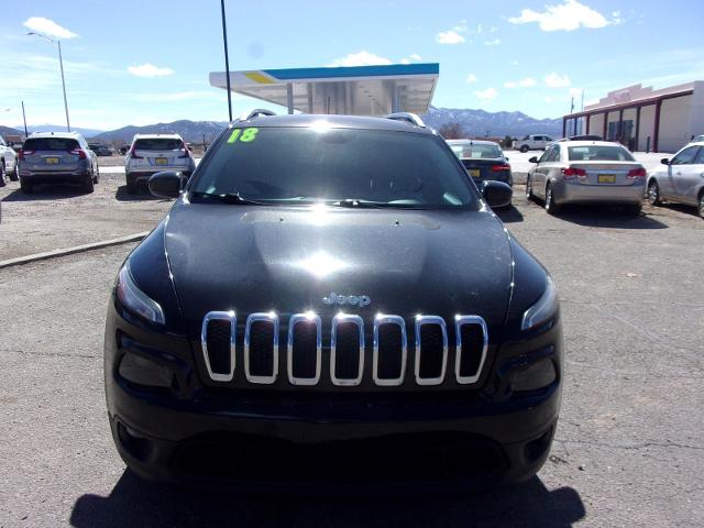 Used 2018 Jeep Cherokee Latitude with VIN 1C4PJMCB6JD529057 for sale in Taos, NM
