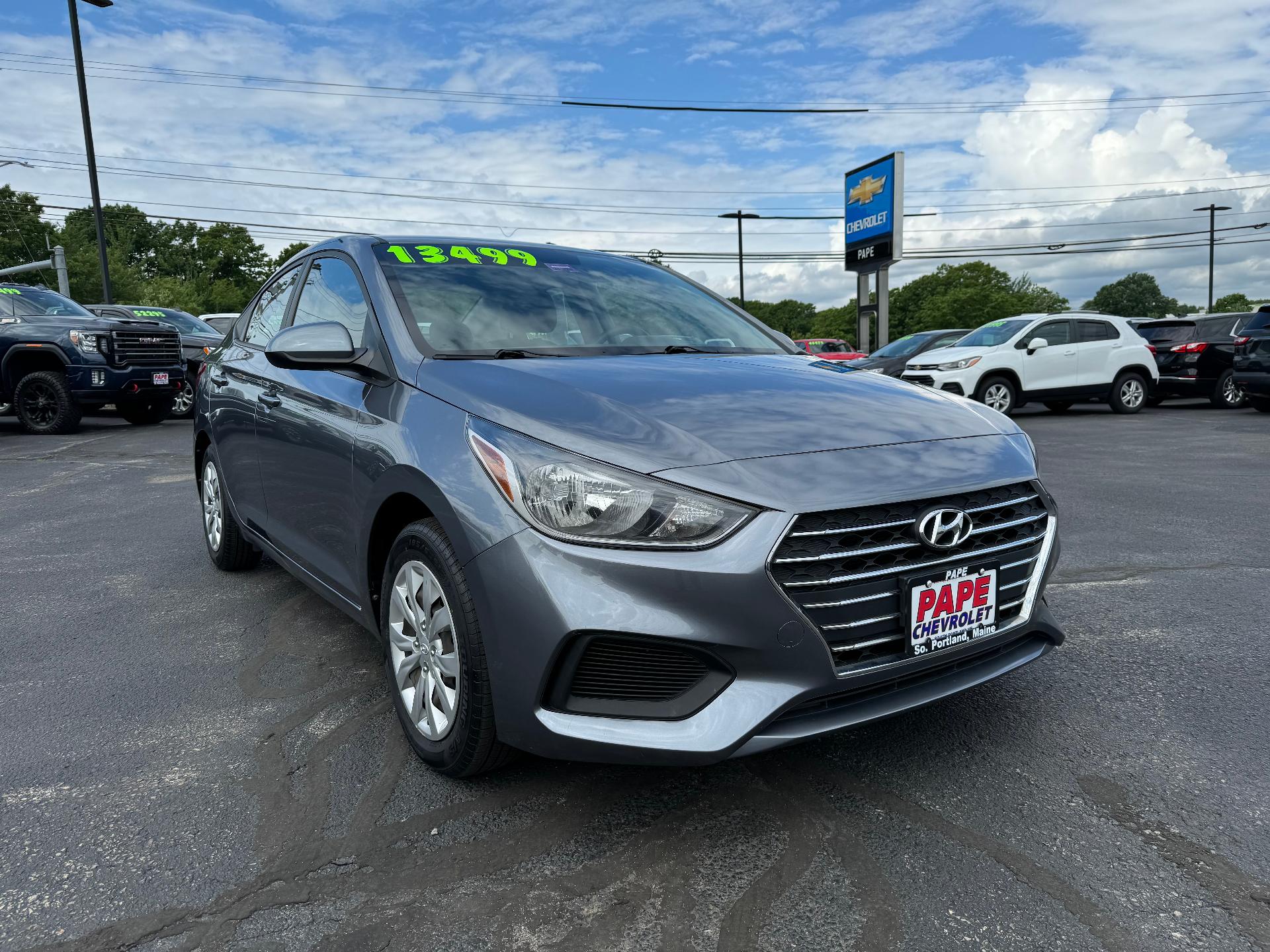 2019 Hyundai ACCENT Vehicle Photo in SOUTH PORTLAND, ME 04106-1997