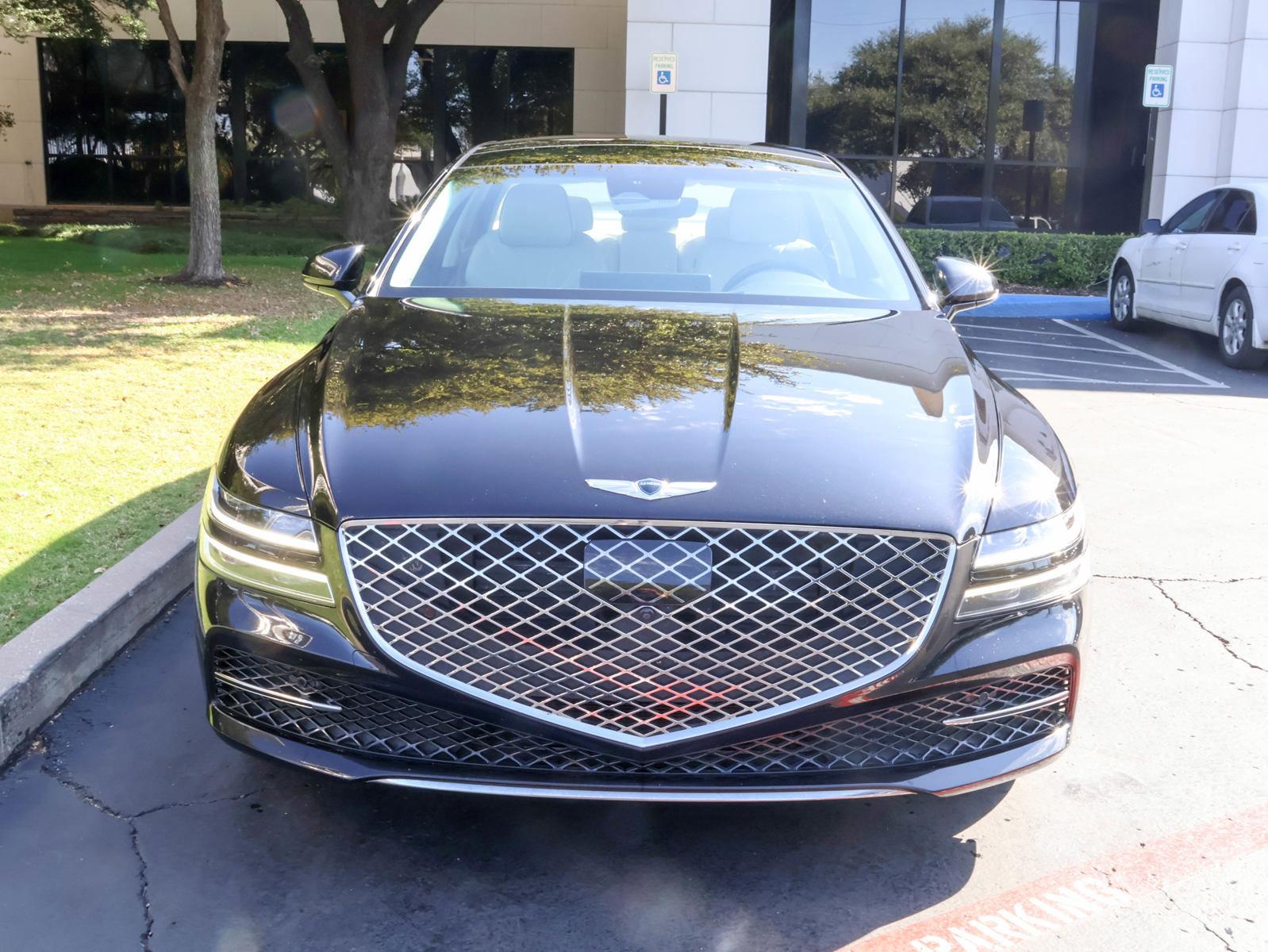 Used 2021 GENESIS G80 Base with VIN KMTGB4SC1MU046024 for sale in Dallas, TX