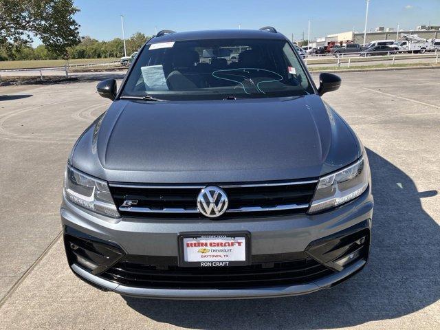 Used 2021 Volkswagen Tiguan SE R-LINE BLACK with VIN 3VV3B7AX1MM129400 for sale in Baytown, TX