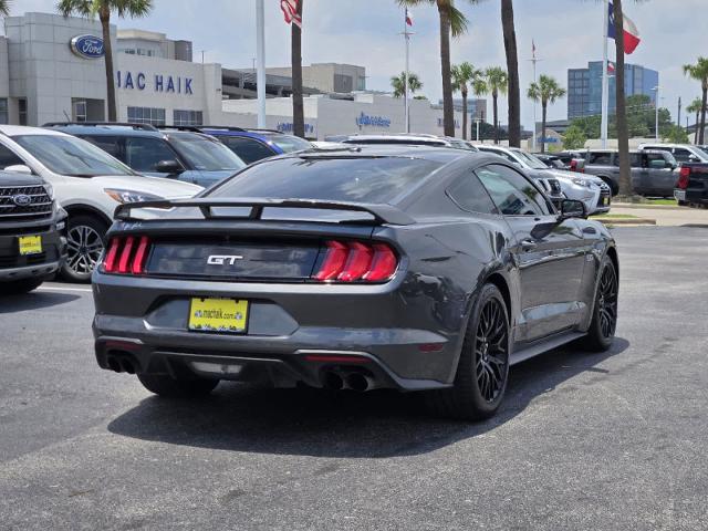 Used 2019 Ford Mustang GT Premium with VIN 1FA6P8CFXK5130240 for sale in Houston, TX