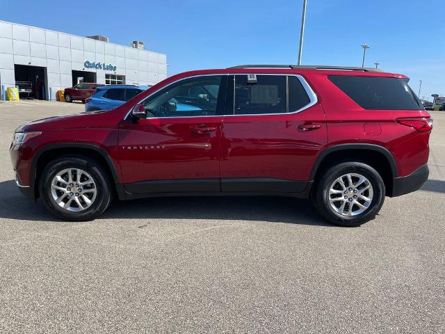 Used 2021 Chevrolet Traverse 3LT with VIN 1GNEVHKW3MJ110720 for sale in Marinette, WI