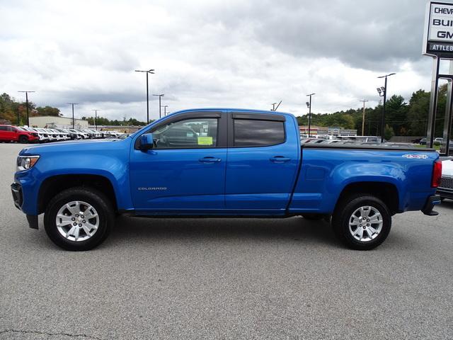 Used 2022 Chevrolet Colorado LT with VIN 1GCGTCEN4N1143837 for sale in Attleboro, MA