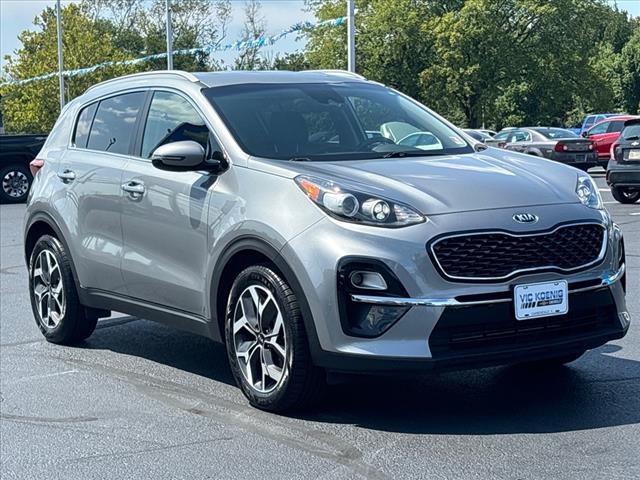 Used 2021 Kia Sportage EX with VIN KNDPN3AC4M7878487 for sale in Carbondale, IL