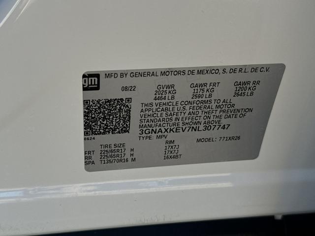 2022 Chevrolet Equinox Vehicle Photo in PITTSBURG, CA 94565-7121