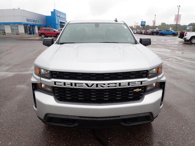 Used 2021 Chevrolet Silverado 1500 Custom with VIN 1GCPYBEK6MZ444160 for sale in Sault Sainte Marie, MI