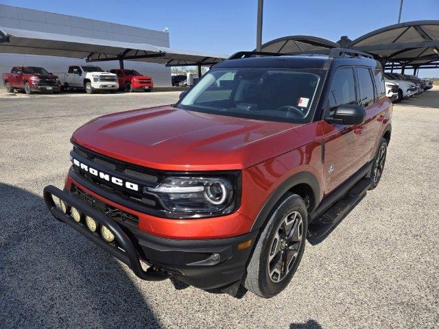 Used 2022 Ford Bronco Sport Outer Banks with VIN 3FMCR9C69NRD81616 for sale in Haskell, TX