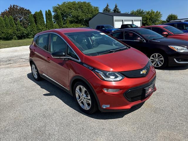 Used 2021 Chevrolet Bolt EV LT with VIN 1G1FY6S0XM4101749 for sale in Plymouth, WI