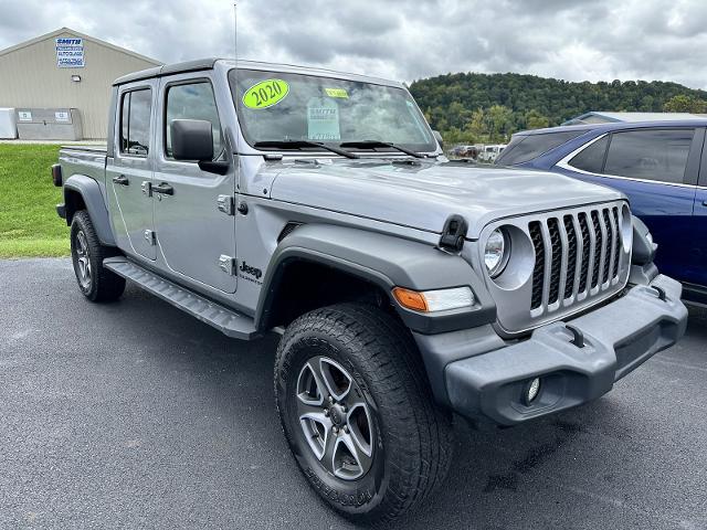 Used 2020 Jeep Gladiator Sport S with VIN 1C6HJTAG8LL183395 for sale in Gallipolis, OH