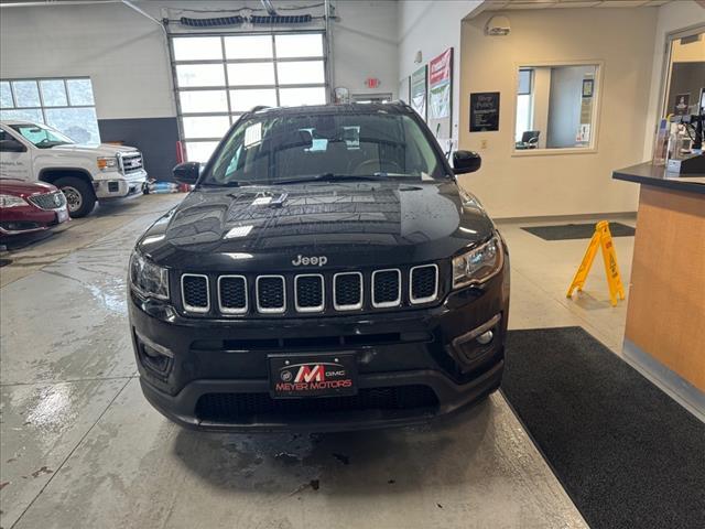 Used 2018 Jeep Compass Latitude with VIN 3C4NJDBB8JT175464 for sale in Plymouth, WI