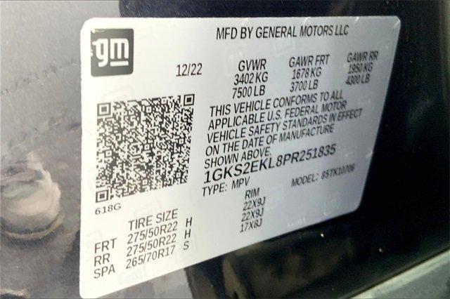 2023 GMC Yukon Vehicle Photo in TOPEKA, KS 66609-0000