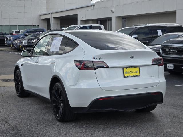 Used 2022 Tesla Model Y Long Range with VIN 7SAYGDEE7NF433420 for sale in Houston, TX