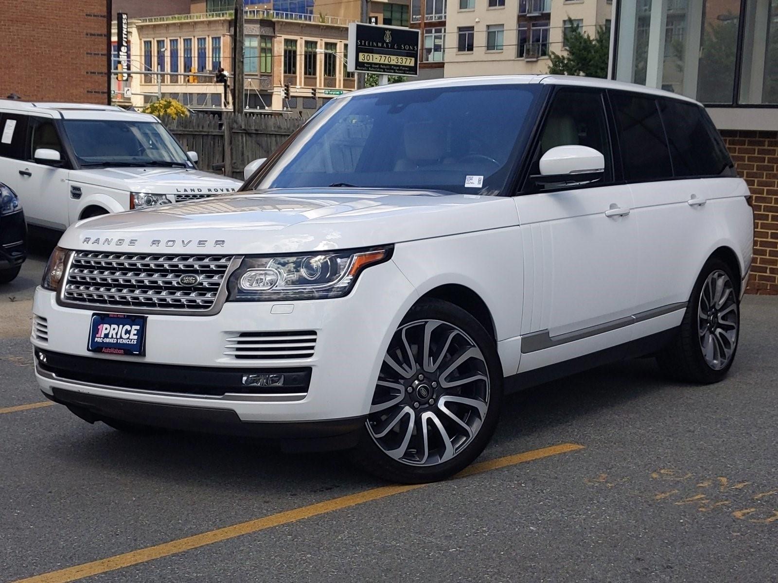 2016 Land Rover Range Rover Vehicle Photo in Bethesda, MD 20852