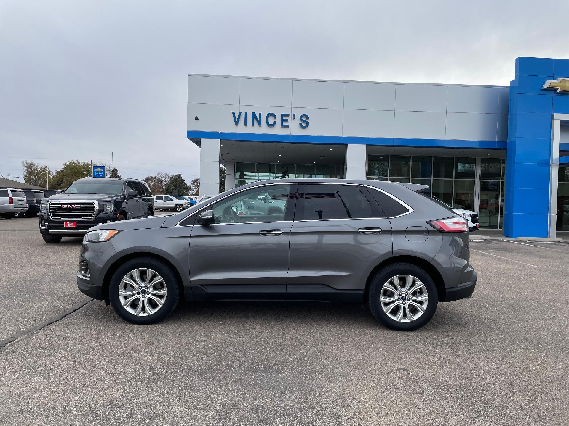 Used 2022 Ford Edge Titanium with VIN 2FMPK4K98NBA66132 for sale in Burlington, CO