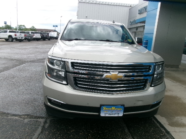 Used 2015 Chevrolet Tahoe LTZ with VIN 1GNSKCKC7FR223112 for sale in Wahpeton, ND