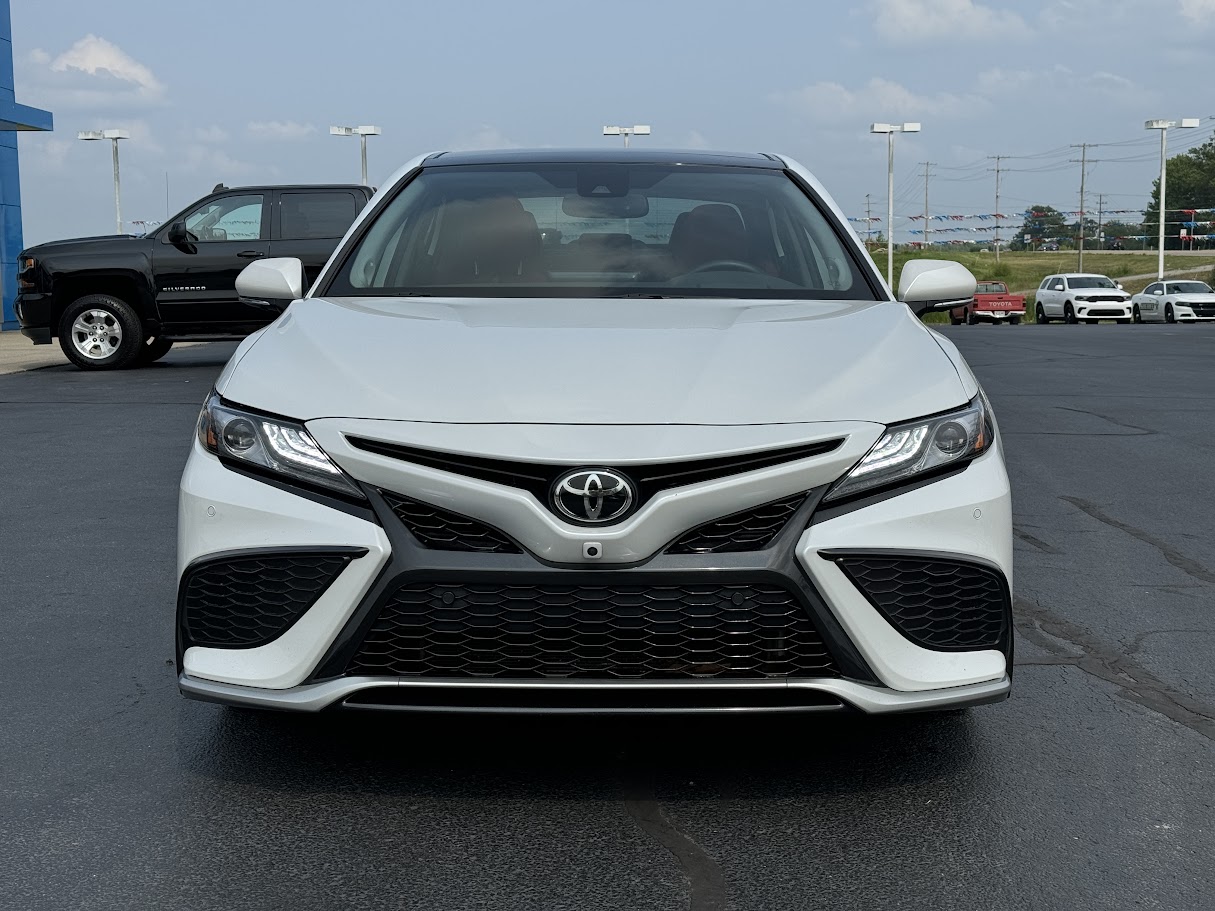 Used 2021 Toyota Camry XSE with VIN 4T1KZ1AK3MU059350 for sale in Boonville, IN