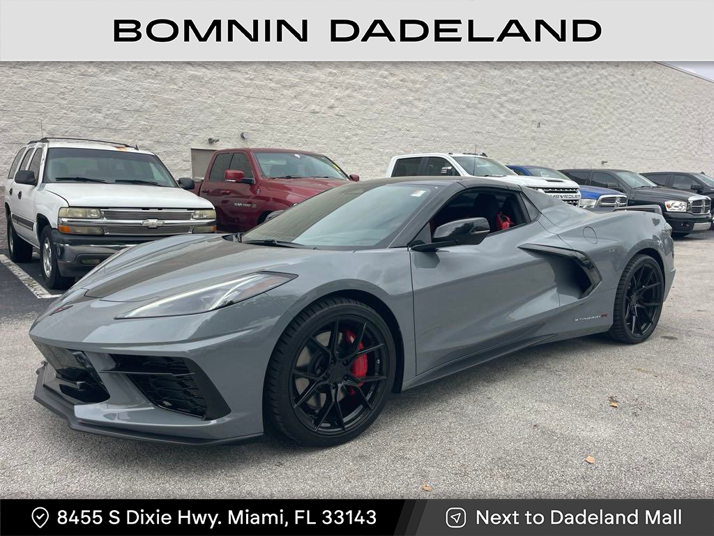 Used 2024 Chevrolet Corvette 3LT with VIN 1G1YC3D40R5115201 for sale in Miami, FL