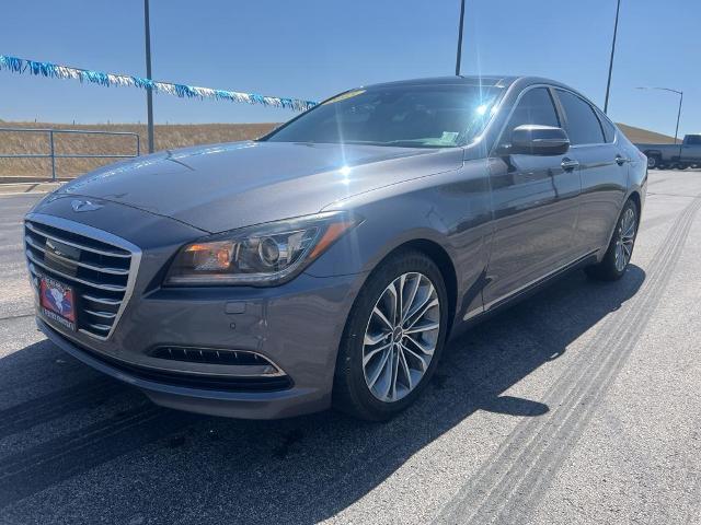 Used 2015 Hyundai Genesis Base with VIN KMHGN4JEXFU104672 for sale in Gillette, WY