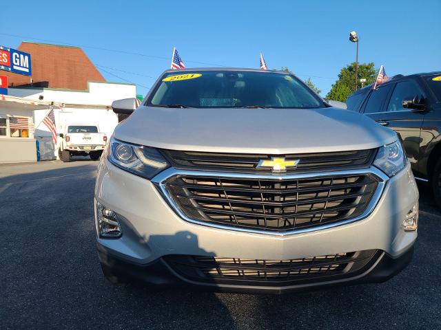 Used 2021 Chevrolet Equinox LT with VIN 3GNAXUEV7MS171992 for sale in Allentown, PA