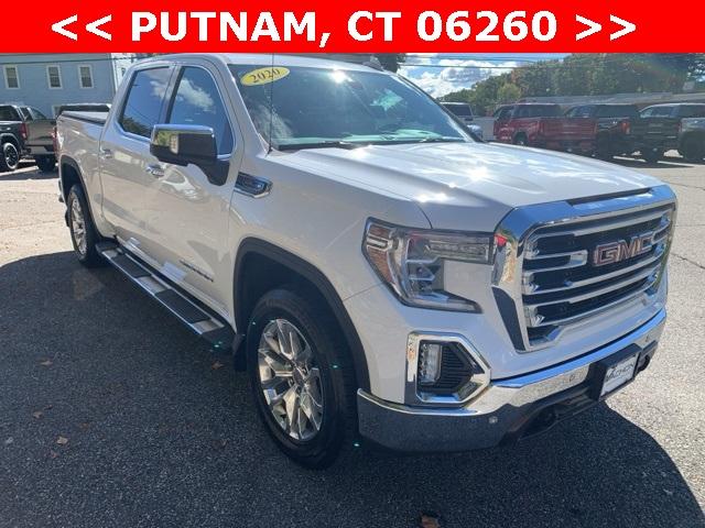 Certified 2020 GMC Sierra 1500 SLT with VIN 3GTU9DED3LG362608 for sale in Putnam, CT