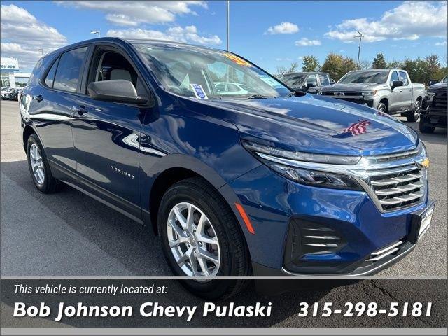 Used 2022 Chevrolet Equinox LS with VIN 3GNAXHEV4NS205430 for sale in Pulaski, NY