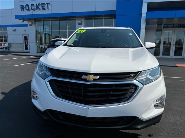 Used 2020 Chevrolet Equinox LT with VIN 3GNAXUEV0LS583668 for sale in Shelby, OH