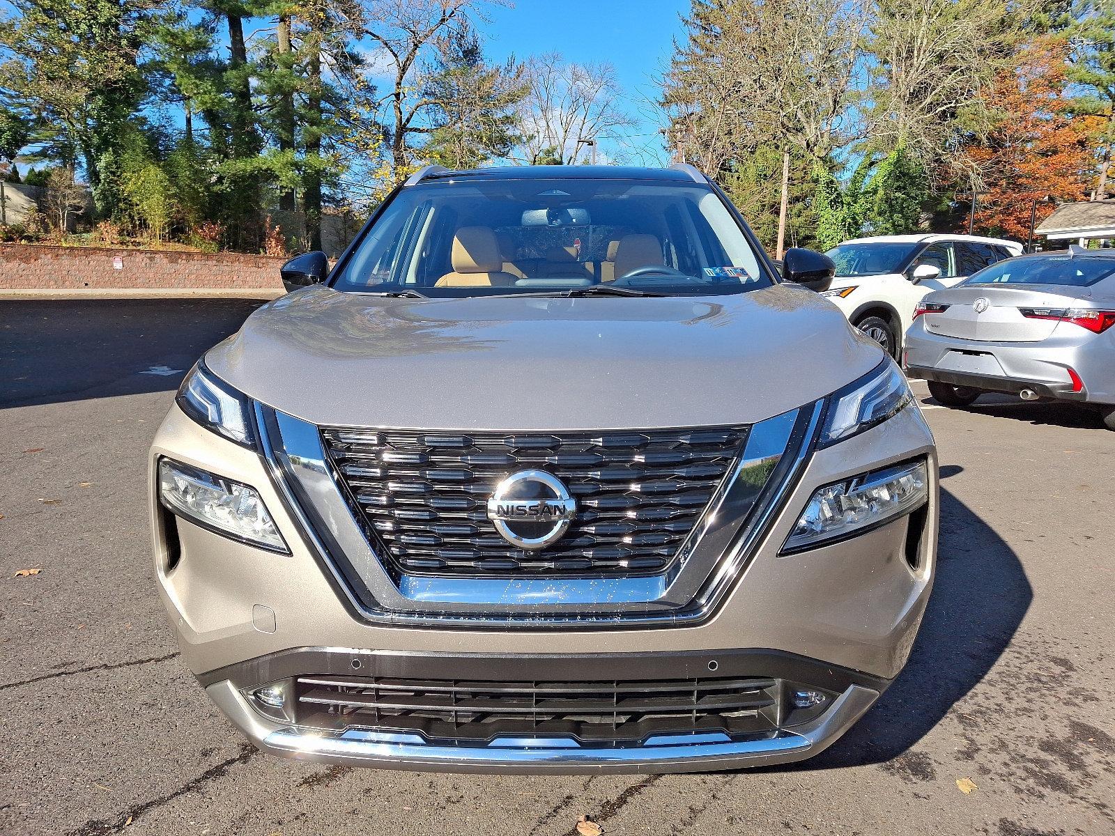 Certified 2021 Nissan Rogue Platinum with VIN JN8AT3DD7MW315296 for sale in Jenkintown, PA