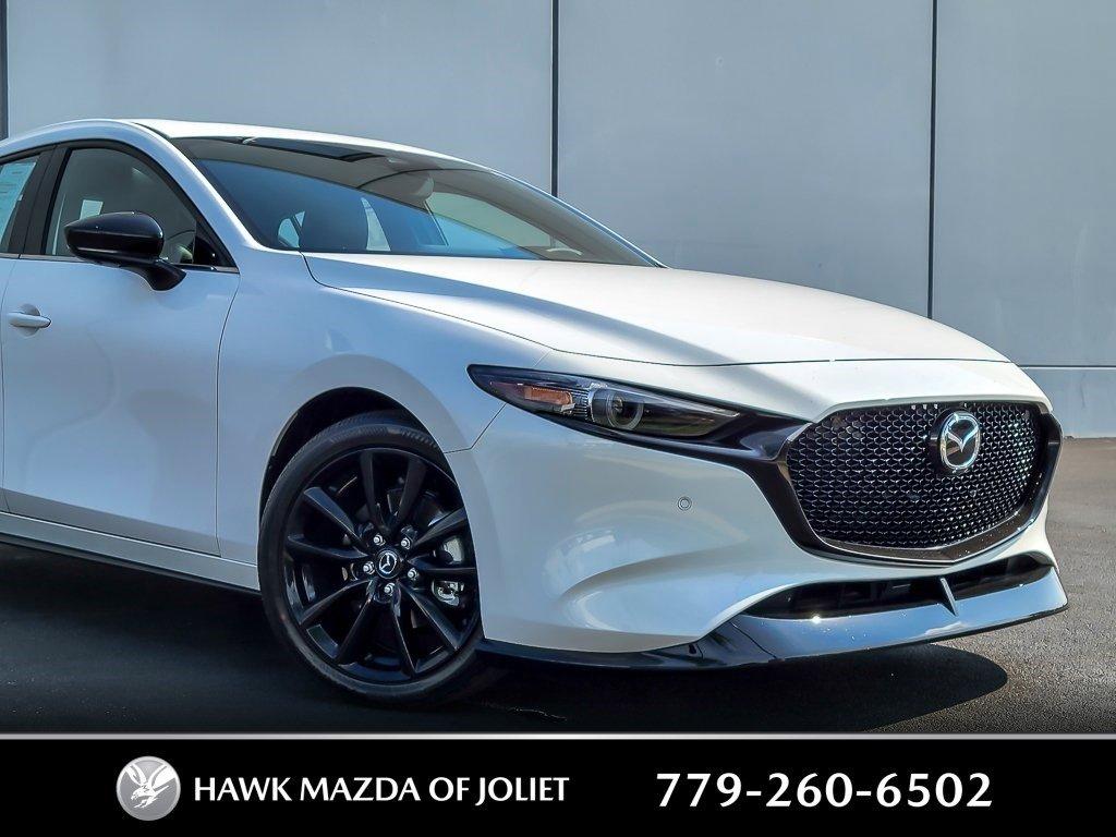 Used 2021 Mazda Mazda3 Premium Plus with VIN JM1BPBNYXM1402929 for sale in Joliet, IL