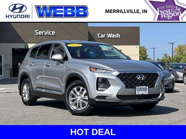 Certified 2020 Hyundai Santa Fe SE with VIN 5NMS2CAD3LH288171 for sale in Merrillville, IN