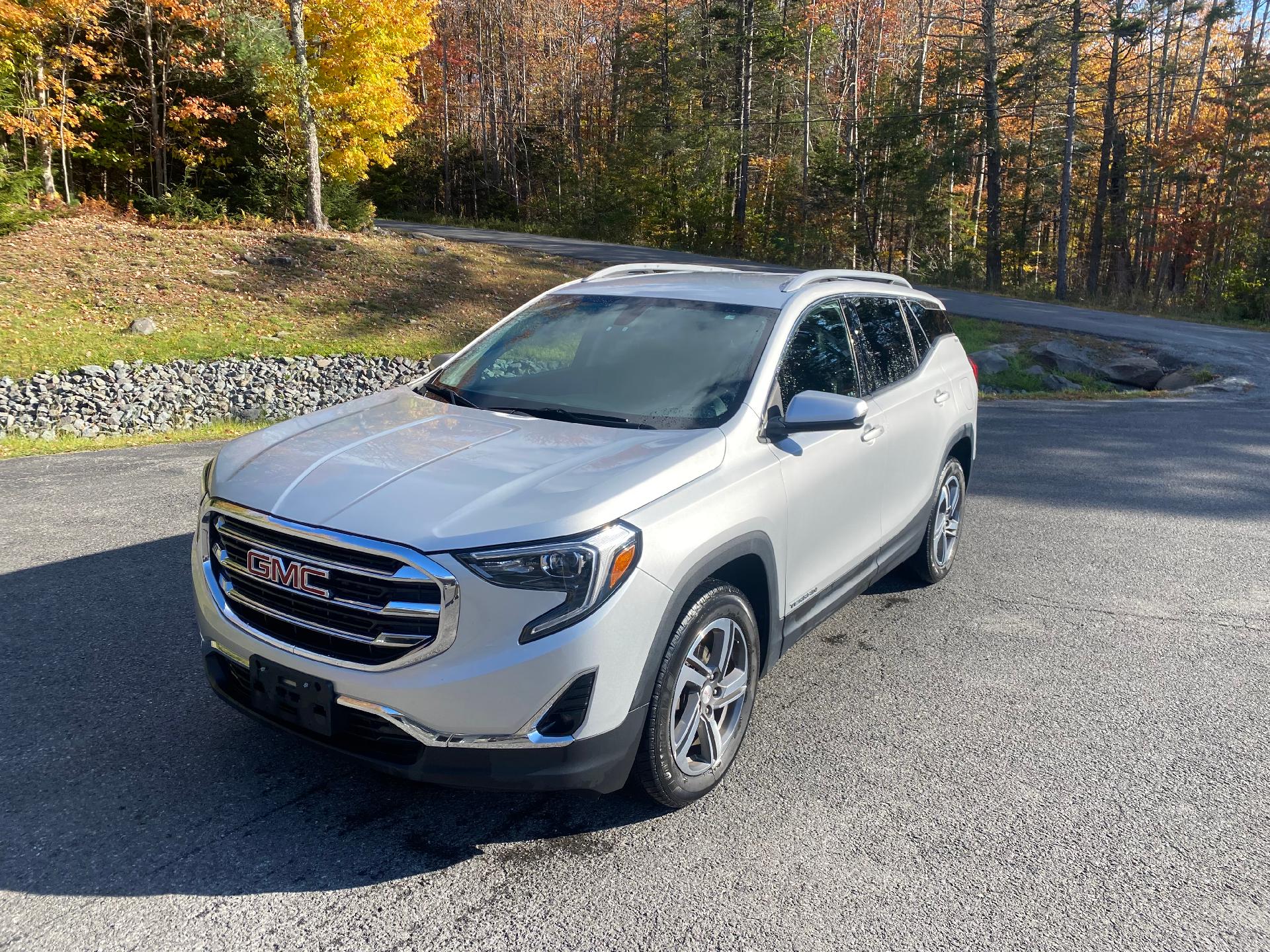 Used 2019 GMC Terrain SLT with VIN 3GKALVEV4KL327895 for sale in Tannersville, NY