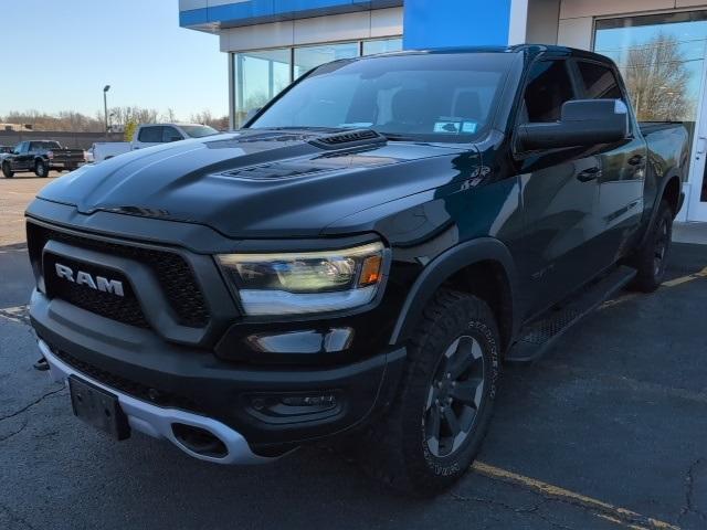 Used 2019 RAM Ram 1500 Pickup Rebel with VIN 1C6SRFLT8KN755837 for sale in Newark, NY