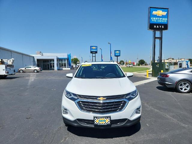 Used 2021 Chevrolet Equinox LT with VIN 3GNAXUEV1MS153830 for sale in Hays, KS