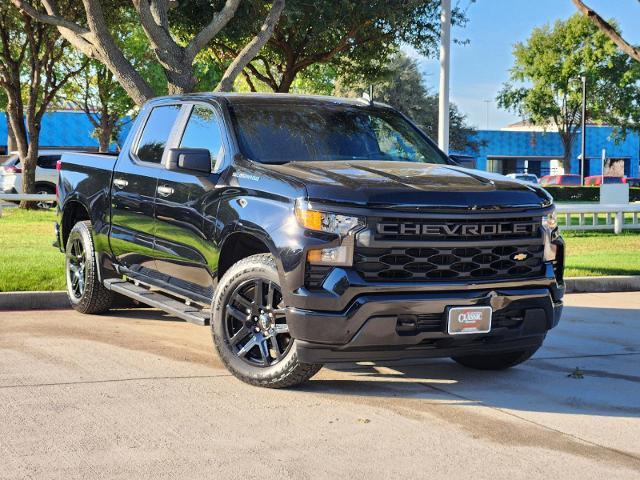 Used 2023 Chevrolet Silverado 1500 Custom with VIN 3GCPABEK7PG201742 for sale in Grapevine, TX