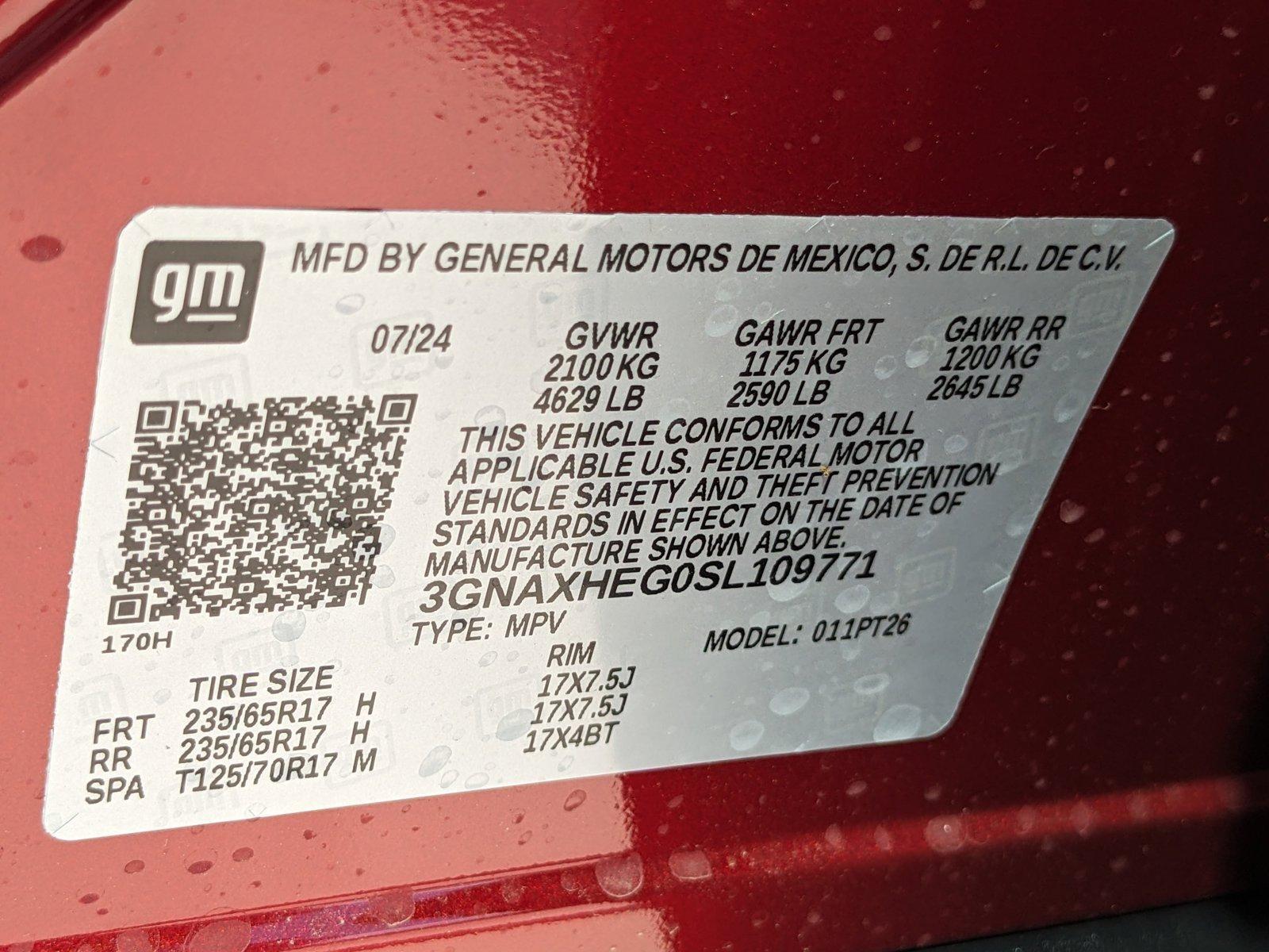 2025 Chevrolet Equinox Vehicle Photo in MIAMI, FL 33172-3015