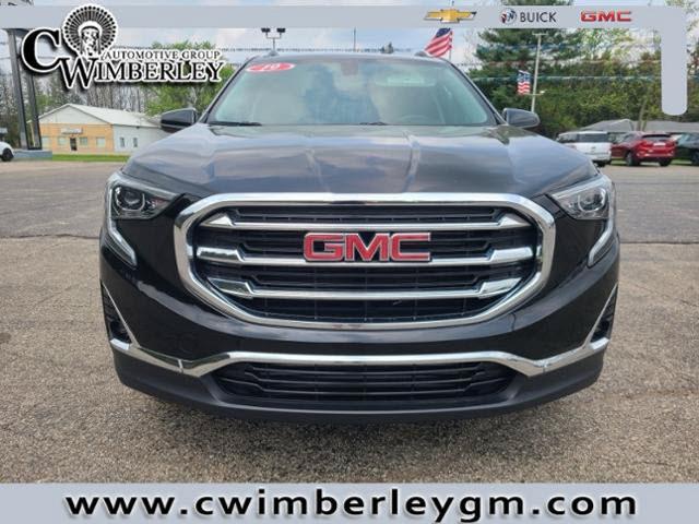 Certified 2019 GMC Terrain SLT with VIN 3GKALVEV9KL304323 for sale in Dowagiac, MI