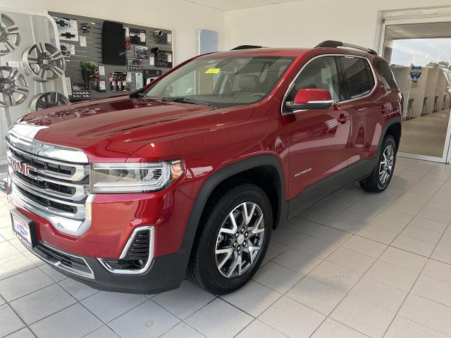 Used 2023 GMC Acadia SLT with VIN 1GKKNUL46PZ213237 for sale in Morton, IL