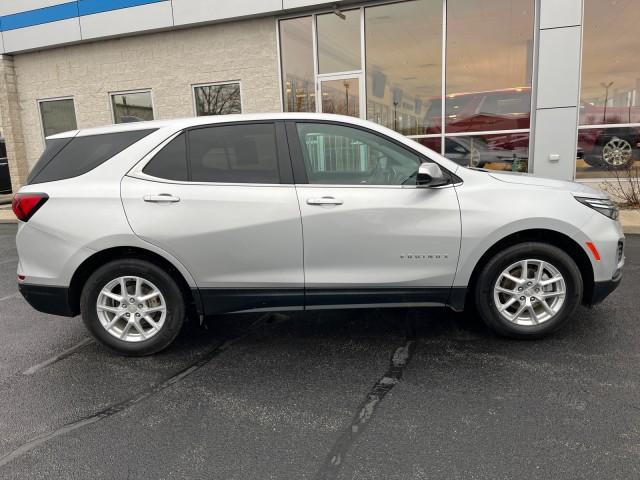 Used 2022 Chevrolet Equinox LT with VIN 3GNAXKEV9NL144437 for sale in Oregon, OH