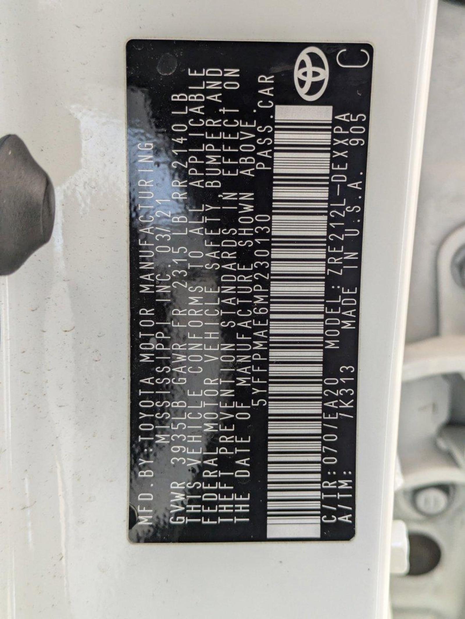 2021 Toyota Corolla Vehicle Photo in Tustin, CA 92782